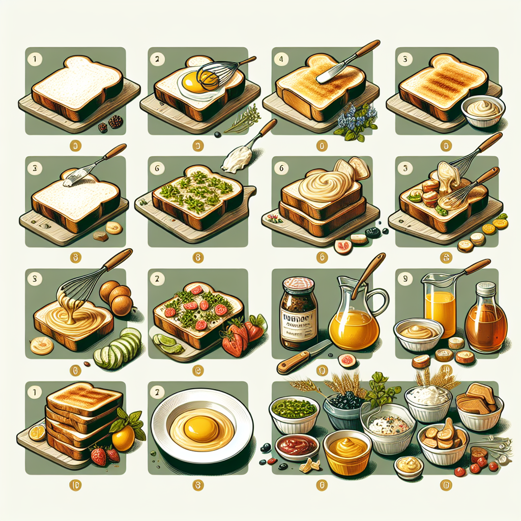 En iyi tost nasıl yapılır ? İşte farklı tarifler ve leziz tatlar realistic style