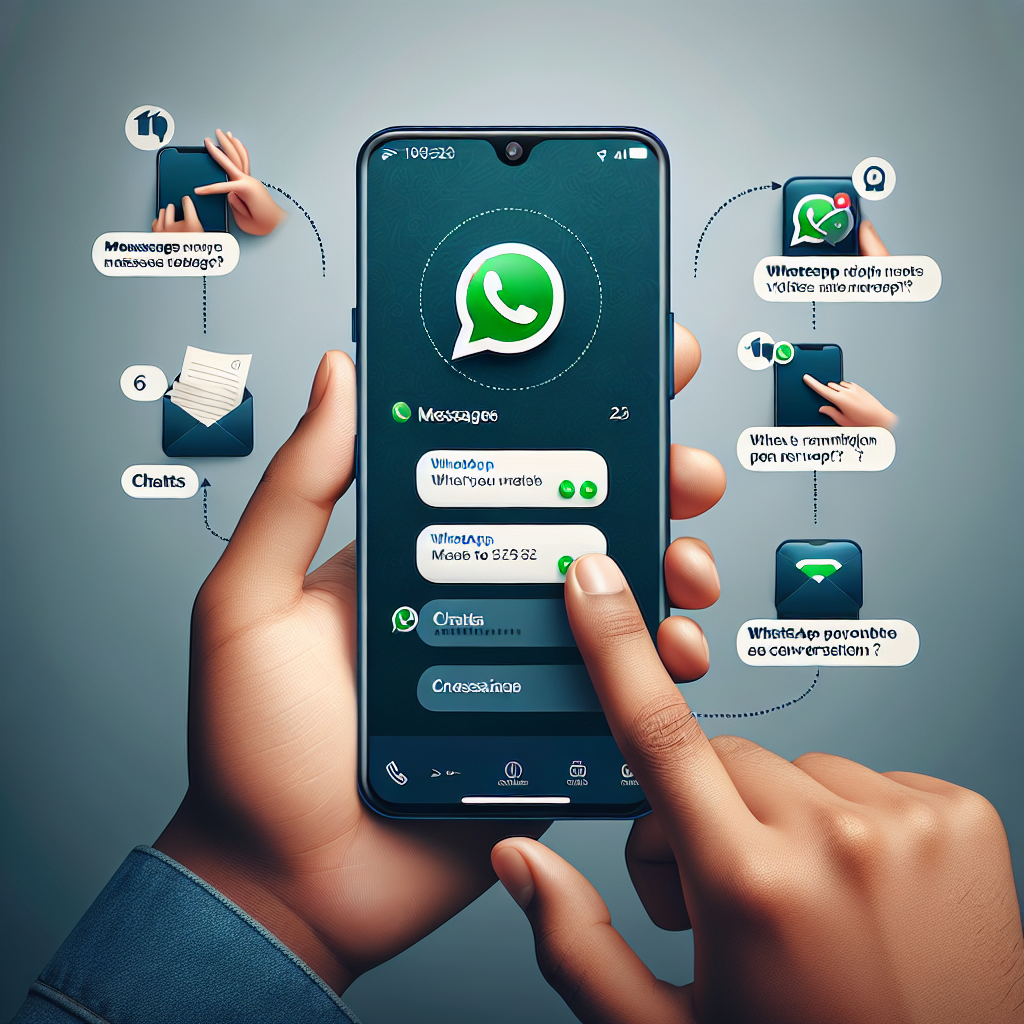 Whatsapp Mesajlarına Erişme Nasıl Yapılır ? Detaylı Anlatım! realistic style