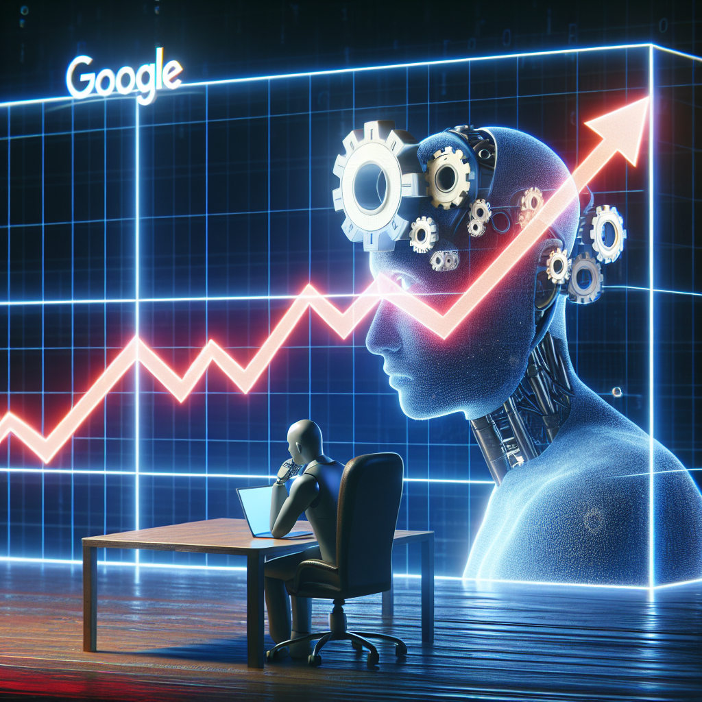 Google Aramaları Yapay Zeka Çıkışından Sonra Geriliyor.. realistic style.