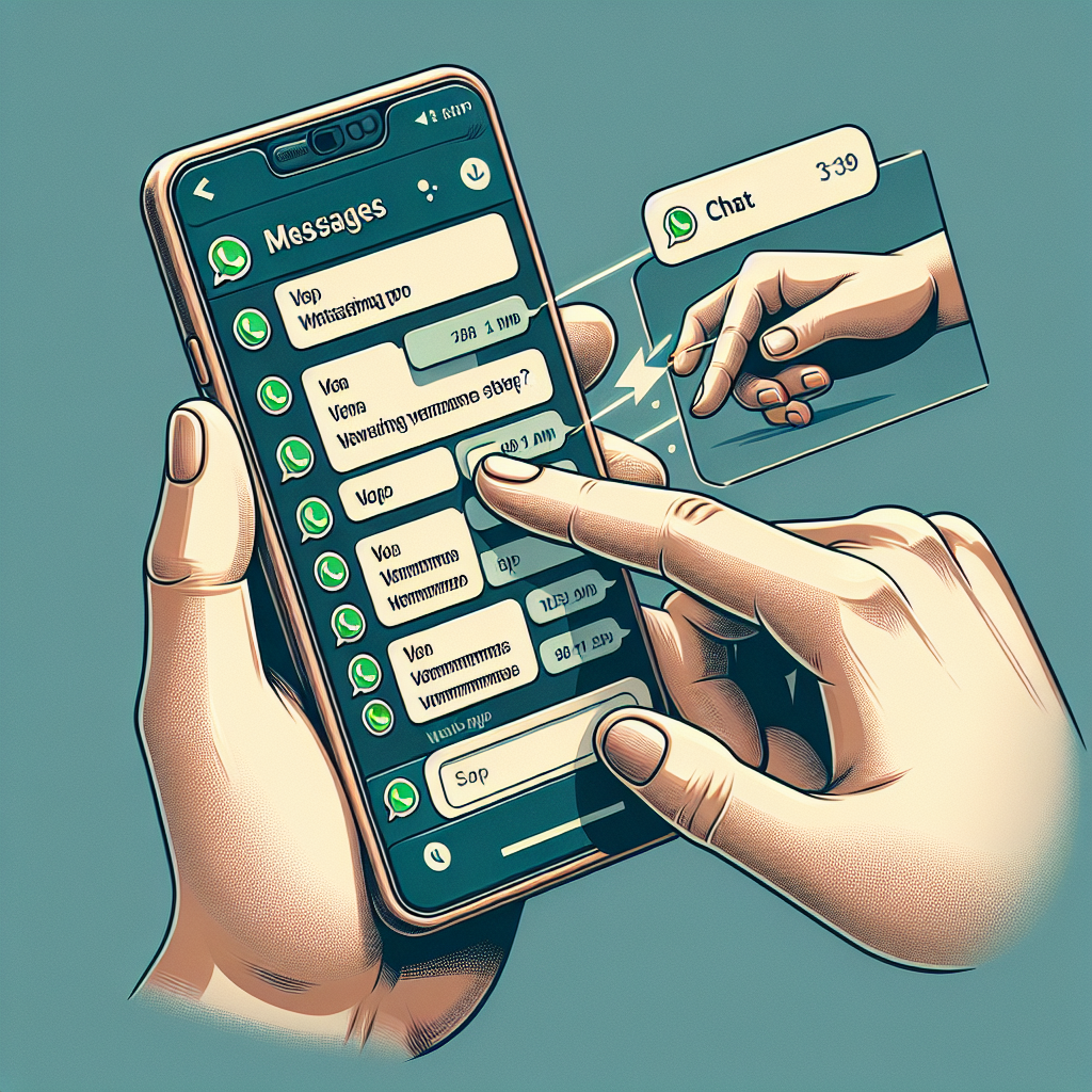 Whatsapp Mesajlarına Erişme Nasıl Yapılır ? Detaylı Anlatım! realistic style