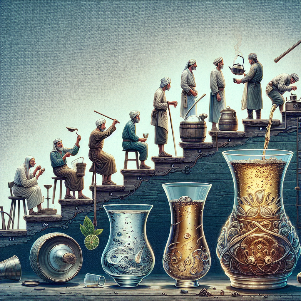 Cam bardağının tarihçesi realistic style