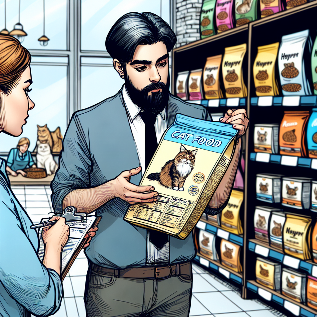 Kedi Maması Alırken Nelere Dikkat Etmeliyiz ? realistic style.