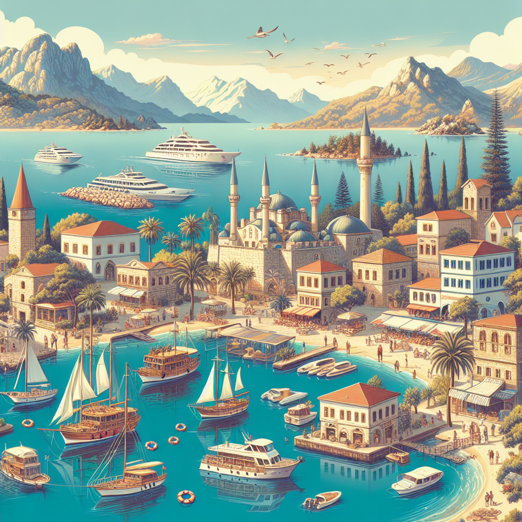 Marmarisin Gezilecek En Güzel 10 Yeri realistic style