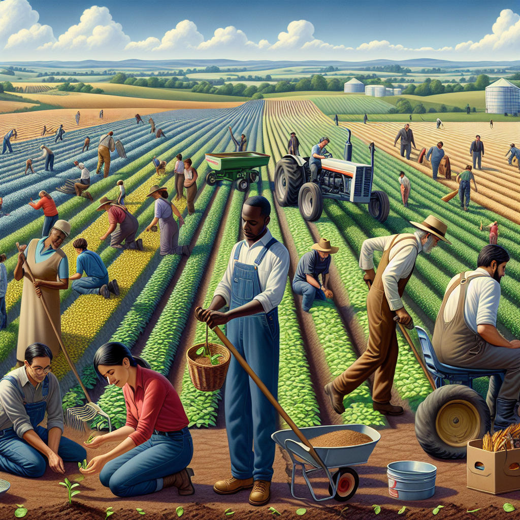 Tarımda istihdam artışı için çalışmalar başladı realistic style