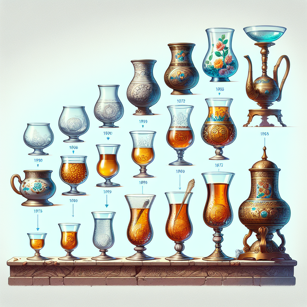 Cam bardağının tarihçesi realistic style