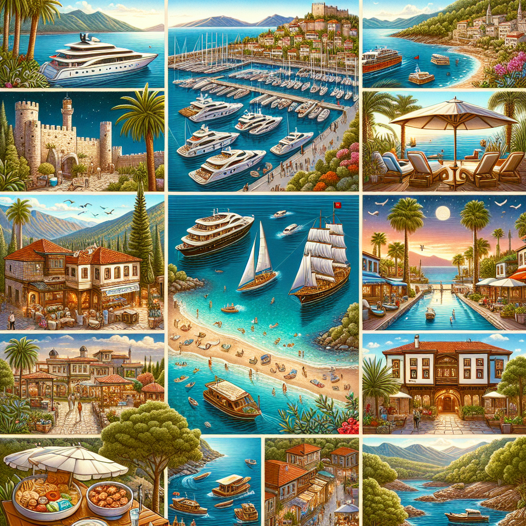 Marmarisin Gezilecek En Güzel 10 Yeri realistic style