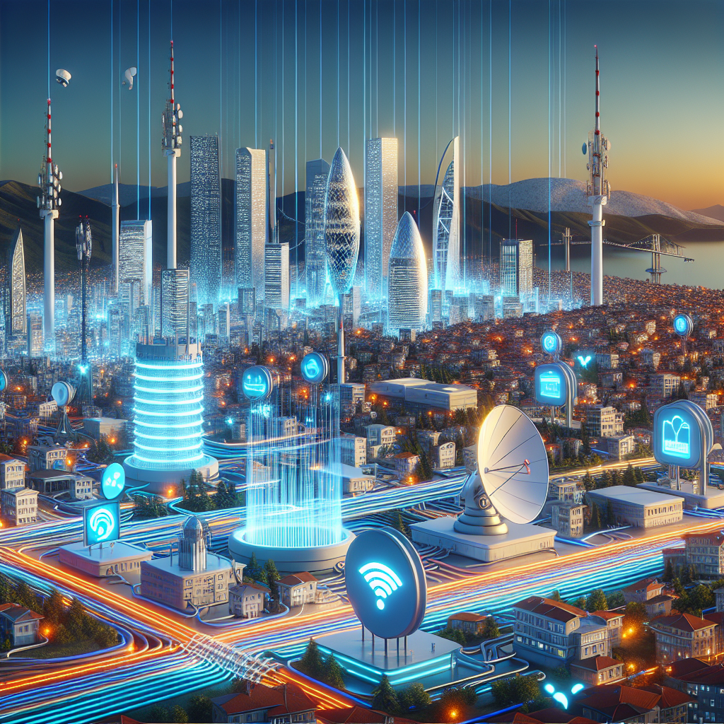 Türkiye'de internet alt yapısı 2025'de daha güçlü. İşte Detaylar.. realistic style.