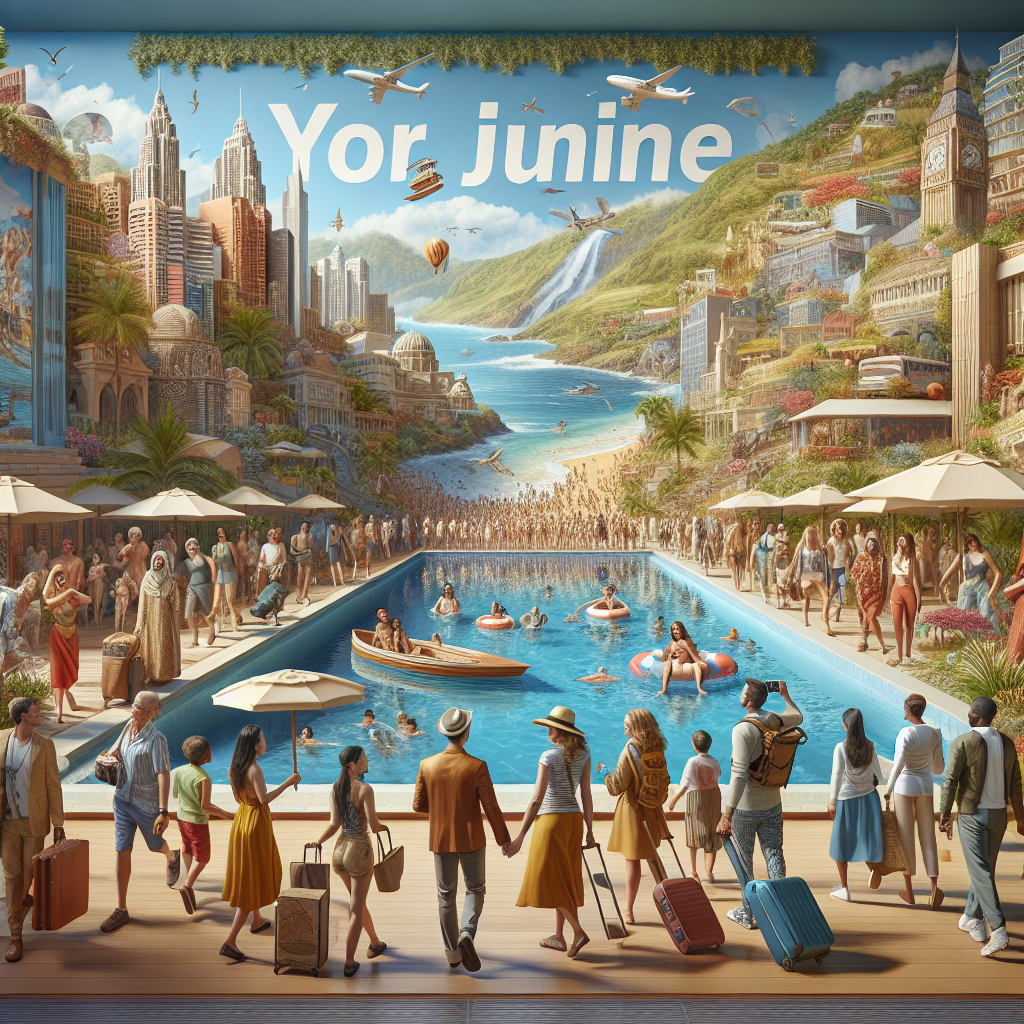 Haziran ile birlikte Turizm canlanması bekleniyor. Peki 2025'de Turizm nasıl olacak ? realistic style