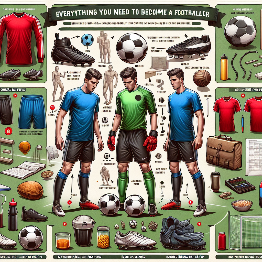 Futbolcu olmak için nelere ihtiyacınız var ? işte kapsamlı bir rehber realistic style