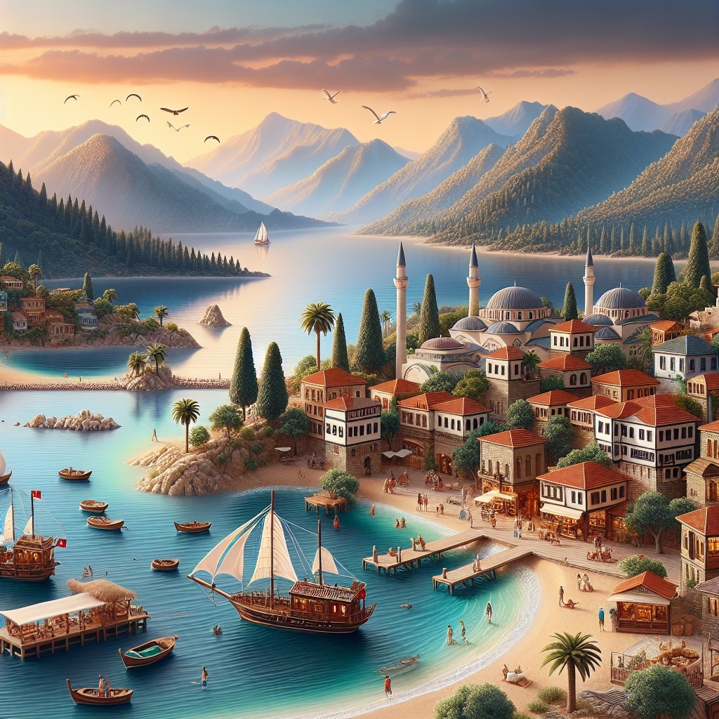 Marmarisin Gezilecek En Güzel 10 Yeri realistic style