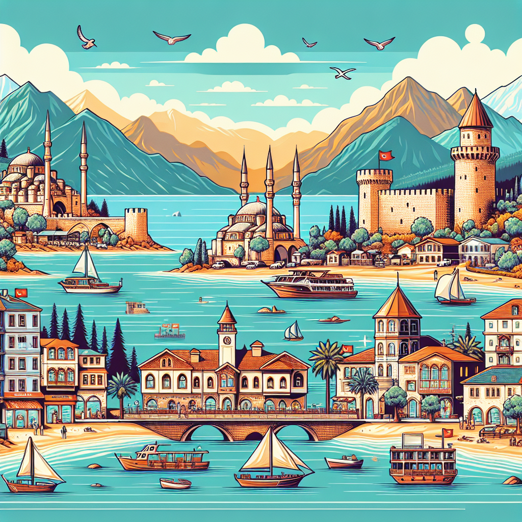 Marmarisin Gezilecek En Güzel 10 Yeri realistic style
