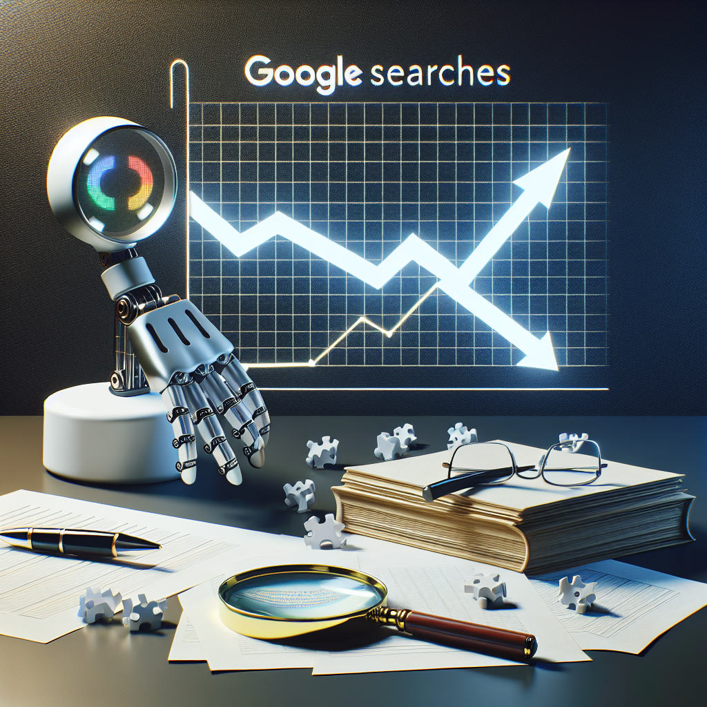 Google Aramaları Yapay Zeka Çıkışından Sonra Geriliyor.. realistic style.