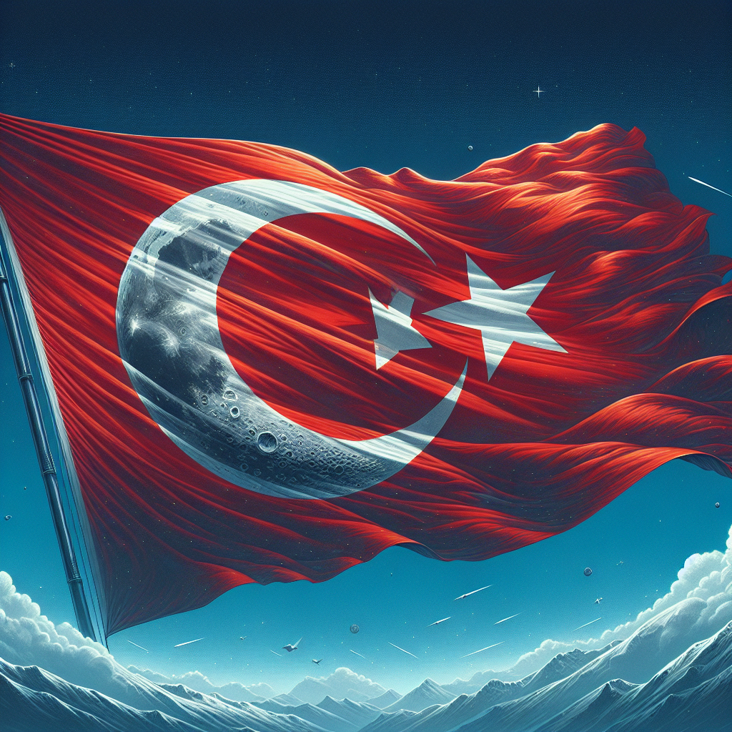 Türk Bayrağındaki Ay ve Yıldız Nereden Geliyor ? İşte Şanlı Türk Bayrağımızın Tarihi realistic style.