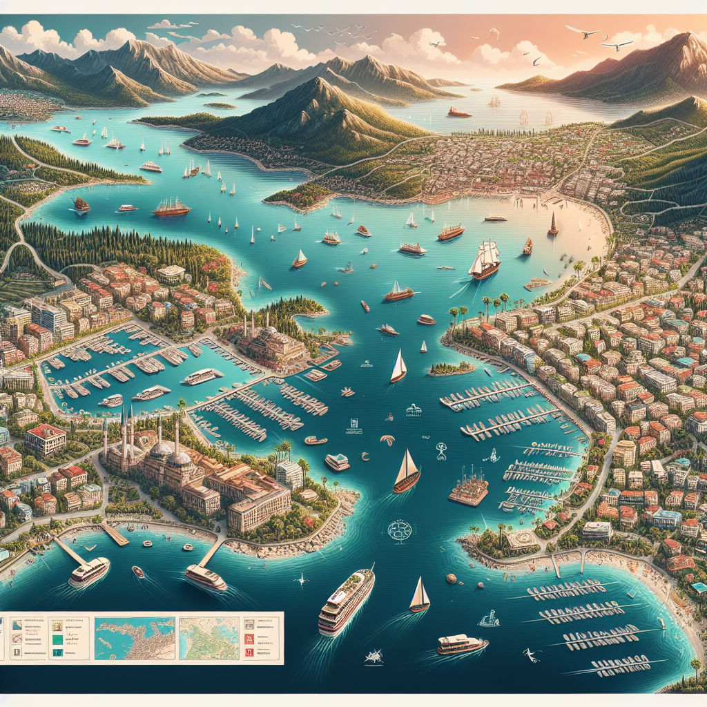 Marmarisin Gezilecek En Güzel 10 Yeri realistic style