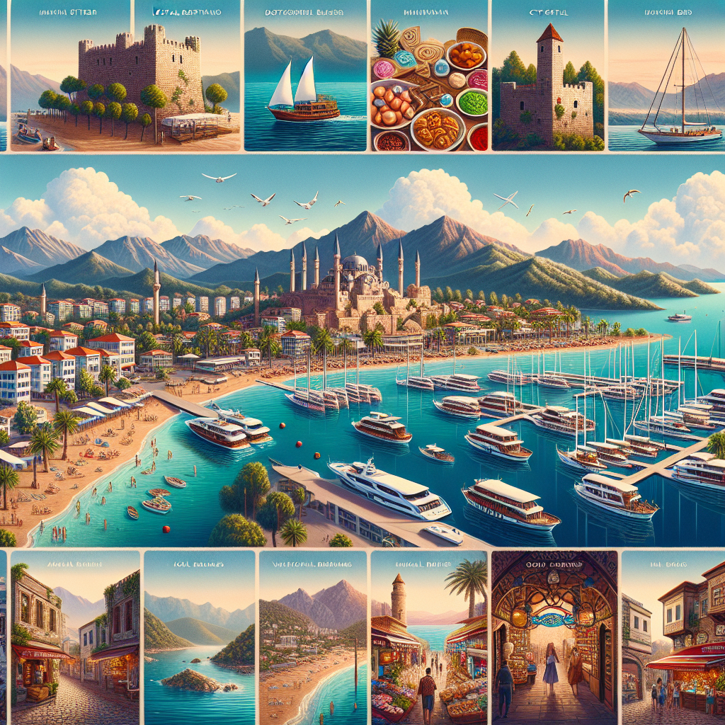 Marmarisin Gezilecek En Güzel 10 Yeri realistic style