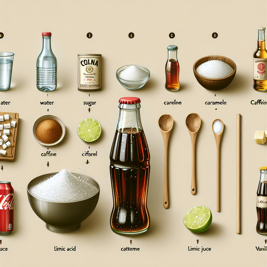 Evde kola nasıl yapılır ? Boykot ürünlerinin sayısı artarken, evde kolanızı kendiniz yapın realistic style
