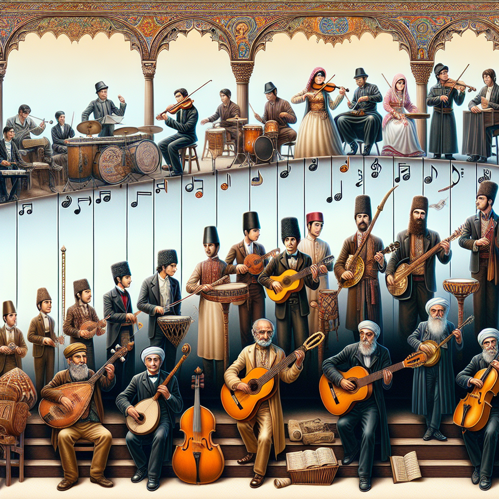 Geçmişten Günümüze Türk Sanat Müziği realistic style