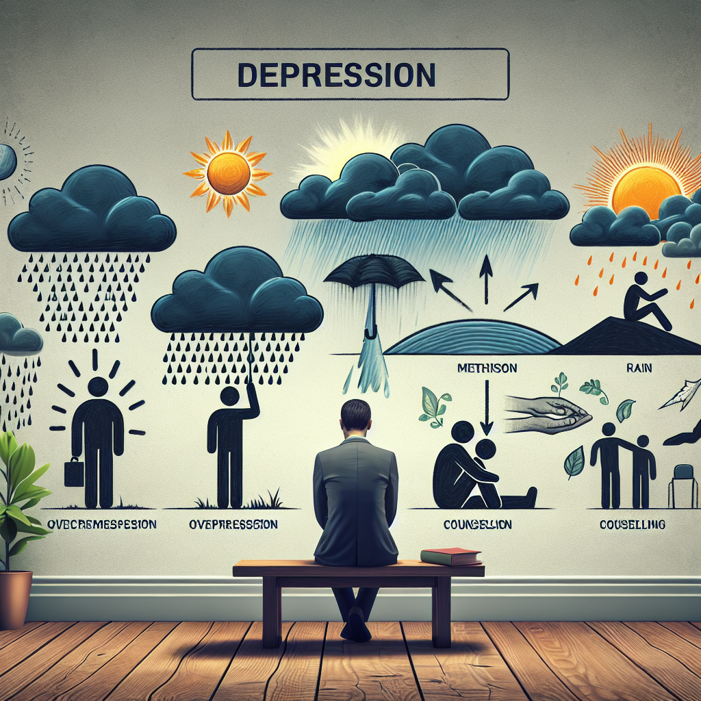 Depresyon aslında nedir ve nasıl geçer? realistic style
