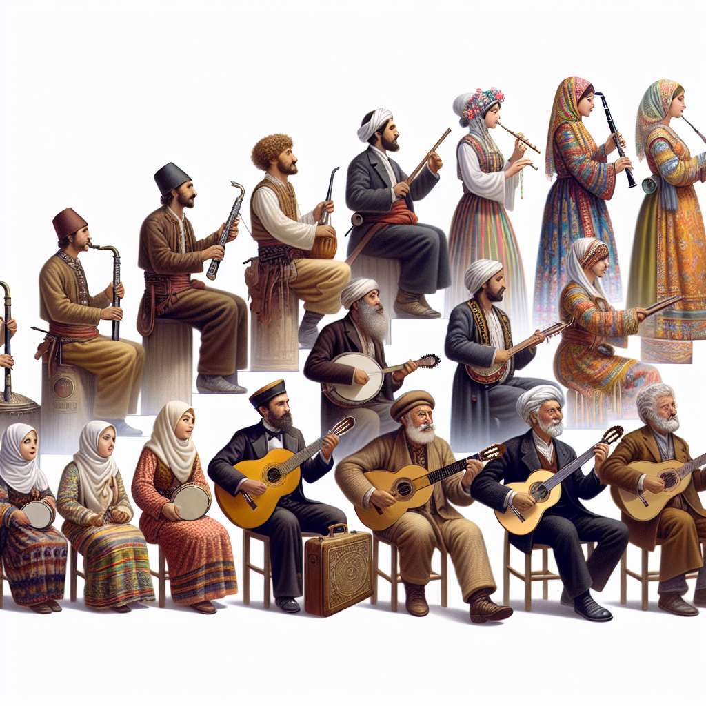 Geçmişten Günümüze Türk Sanat Müziği realistic style