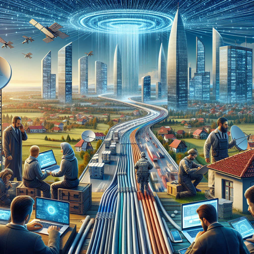 Türkiye'de internet alt yapısı 2025'de daha güçlü. İşte Detaylar.. realistic style.